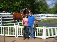 Amanda, Tim and Horse